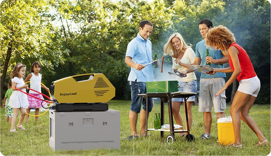 The Ultimate Guide to Outdoor Air Conditioners for Barbecue Events - EnjoyCool